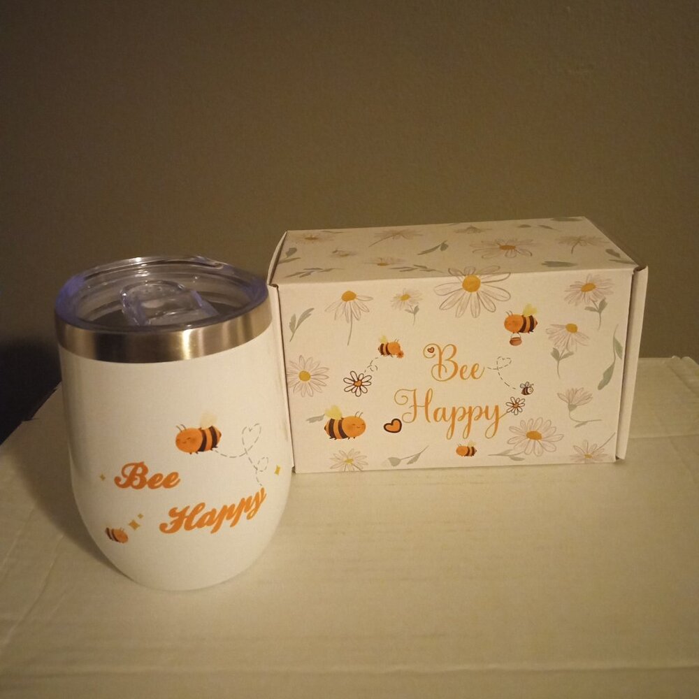 Be Happy Tumbler